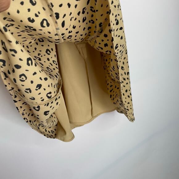 Sunday Best Aritzia cheetah print tank mini dress women's size 8 - Picture 3 of 12